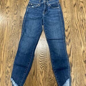 7 For All Mankind Jeans- The Ankle Skinny. Size 24